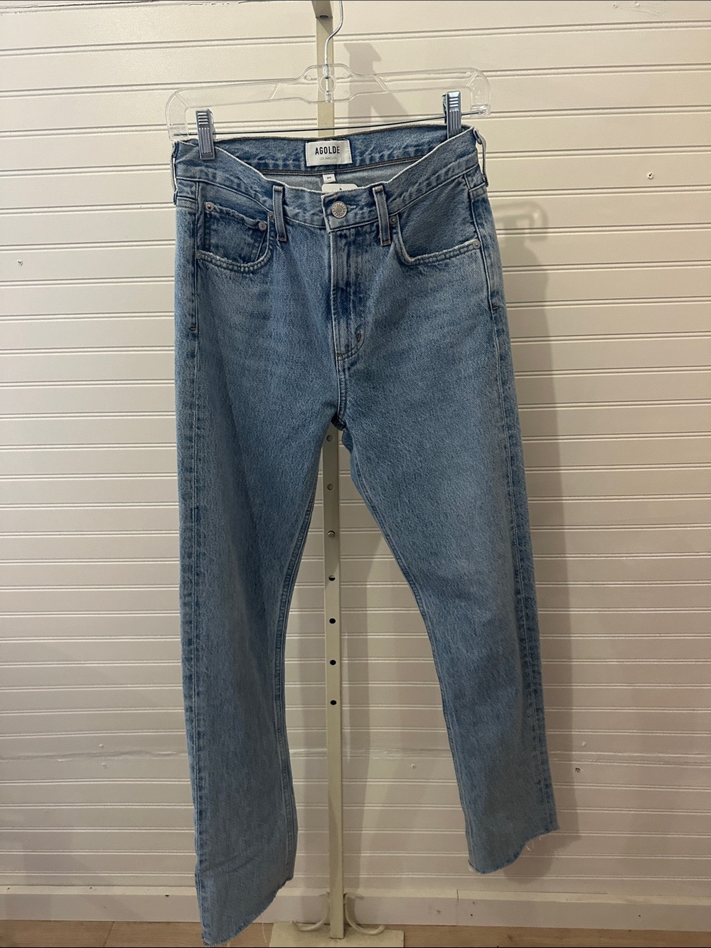 Agolde Blue women’s  Straight Jeans 25